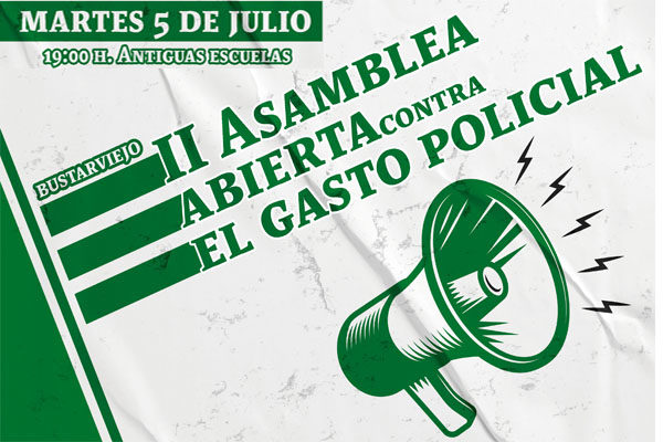 II Asamblea abierta contra el gasto policial en Bustarviejo