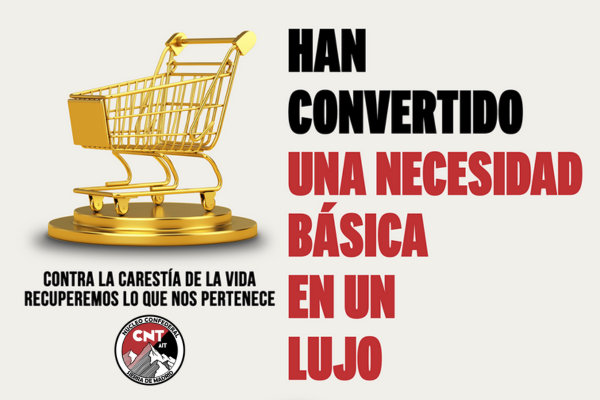 Contra la carestía de la vida¡Recuperemos lo que nos pertenece!